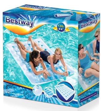 Bestway Double, надувной матрас для бассейна, 43055