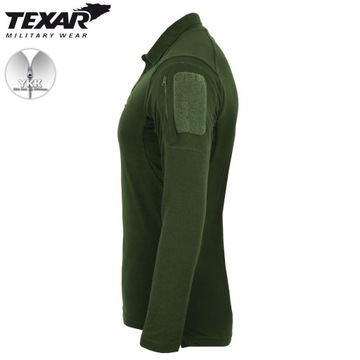 BLUZA WOJSKOWA KOSZULKA POLO Z DŁUGIM RĘKAWEM ELITE PRO TEXAR OLIWKOWA XXL