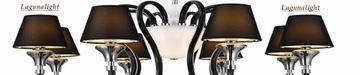 Lampa Nocna Mosiężna Przegub Abażur Classic Złota