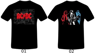 AC/DC T-Shirt Koszulka 32 WZORY !!