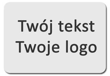 КОВРИК ДЛЯ МЫШИ С ЛОГОТИПОМ С ФОТО