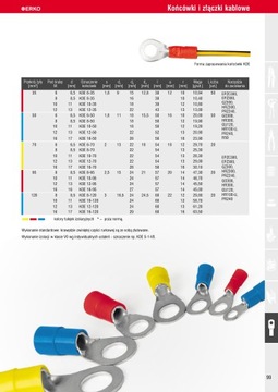 Изолированная клемма с проушиной KOE 6 6 ERKO 100шт 6мм M6