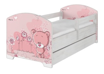 Детская кроватка OSKAR BABY BOO 160X80 МАТРАС+ЯЩИК конструкции