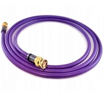 Melodika MDBN25 Purple Rain Bnc Cable - BNC Video Cable Coax HD -SDI 2,5M