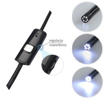 ЭНДОСКОПИЧЕСКАЯ КАМЕРА ДЛЯ ОСМОТРА USB ANDROID LED 5м