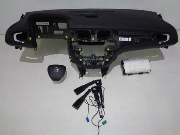 фото thumb №1, Opel corsa e панель консоль подушка безопасности ремни комплект