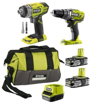 RYOBI АККУМУЛЯТОРНЫЙ УДАРНЫЙ КЛЮЧ 18V ONE+ 220 Нм RID1801M SOLO отвертка