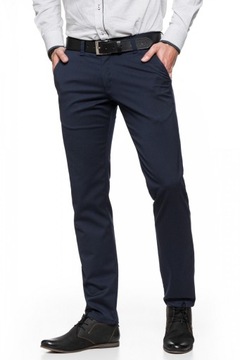 SPODNIE MĘSKIE CHINOSY VANKEL JEANS 026 -106cm/L32