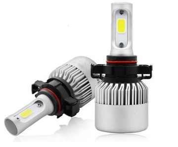 ЛАМПОЧКИ 2шт H16 5202 LED COB 8000 16000лм CANBUS