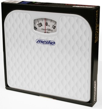 МЕХАНИЧЕСКИЕ ВЕСЫ ДЛЯ ВАННОЙ ДО 130 КГ MESKO 8160