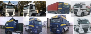 НАКЛЕЙКИ - DAF XF 95, 105, 480... комплект наклеек