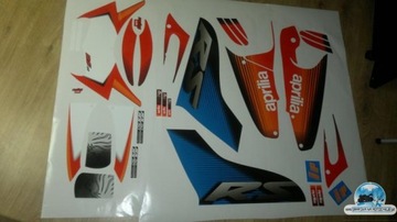 GRAFIKA NA MOTOCYKL Aprilia rs 50 1999-2005