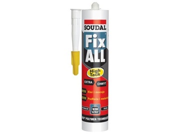 Монтажный клей SOUDAL Fix All High Tack, белый 290