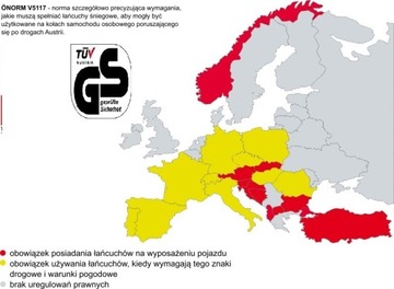 ЦЕПИ ПРОТИВОСПОЛЬЗОВАНИЯ НА КОЛЕСА 16ММ 255/60R18 265/60R18 кн265