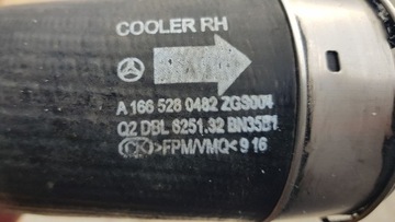 фото thumb №2, Mercedes ml w166- шланг -інтеркулер -труба