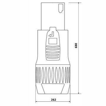 Roxtone RP031 4-контактный разъем динамика Speakon