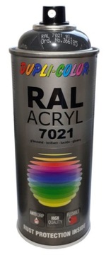 Лак акриловый глянцевый Dupli-color RAL 7021