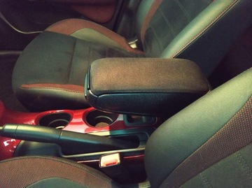 фото thumb №5, Підлокітник seat mii vw up шкіра з чорна nicią