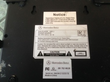 Mercedes w164 ml dvd player Доставка, фото thumb