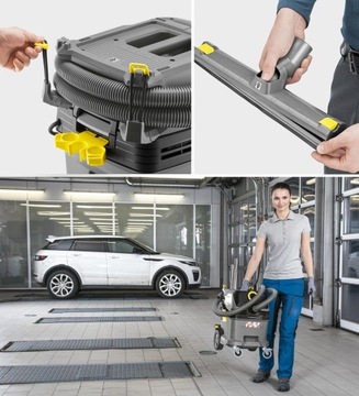 KARCHER NT 30/1 TACT L ПРОМЫШЛЕННЫЙ ПЫЛЕСОС СУХОЙ ВЛАЖНОЙ НАСАДКОЙ