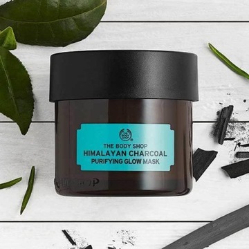 THE BODY SHOP HIMALAYAN CHARCOAL PURIFYING MASK Очищающая угольная маска