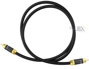 Kabel audio 2RCA - 2RCA cinch przewód Klotz 0,75m