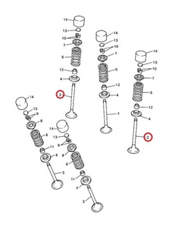 ZAWÓR SSĄCY TYTAN YAMAHA YFZ 450 / 450 R OEM