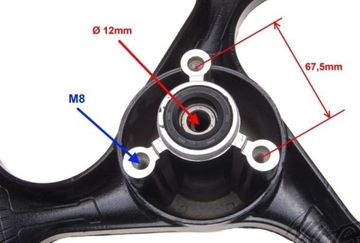 ДИС КОЛЕСА 13x3,50 ПЕРЕДНИЙ LONGIJA QT-4