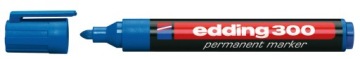 Перманентный маркер EDDING 300 BLUE круглый x3