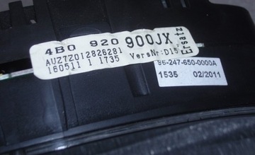 фото thumb №11, Спідометр  прилади audi a6 c5 tdi 99-03 4b0920900jx