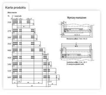 НАПРАВЛЯЮЩИЕ ДЛЯ ДЕРЕВЯННЫХ ЯЩИКОВ L600 CB20ST x10 КОМПЛЕКТ