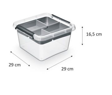 POJEMNIK PUDEŁKO NA KLOCKI LEGO 9l +ORGANIZER WKŁAD DO SZUFLADY