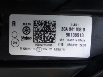 фото thumb №6, Vw t-roc full led правый перед 2ga941036d