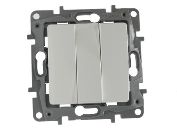 LEGRAND NILOE WYŁĄCZNIK POTRÓJNY BIAŁY 764503