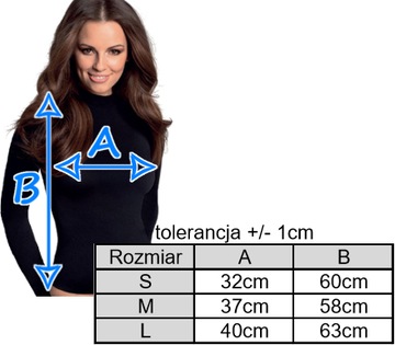 PÓŁGOLF bezszwowy GATTA MIKROFIBRA SUPER KOLORY rM