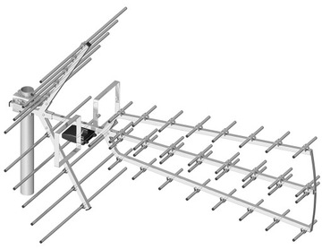 АНТЕННА DVB-T Platinum Tri Digit до 150 км + усиление 47 дБи