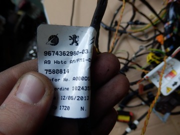 фото thumb №9, Peugeot 208 1.2 vti жгут интерьера кабины instalac