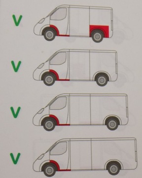 Ремонт порогов передних дверей Ford Transit 2000-2013 гг.