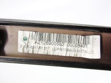 фото thumb №10, Планка дах ліва mercedes w212 sedan рестайлінг 792