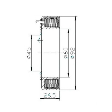 2204001 КАТУШКА КОМПРЕССОРА КОНДИЦИОНЕРА DELPHI CVC CHEVROLET OPEL FIAT HONDA