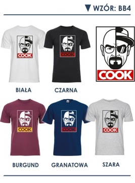 KOSZULKA T-SHIRT BREAKING BAD HEISENBERG PINKMAN S