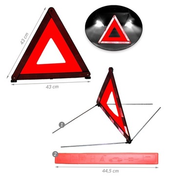 ПЕРВЫЙ КОМПЛЕКТ DIN 13164 EU VEST XL TRIANGLE WARN