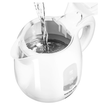 Электрический чайник Sencor SWK 1010WH, маленький, 1 литр