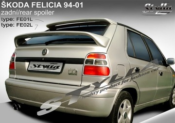 Спойлер спойлер на Skoda Felicia 94 - верхний спойлер