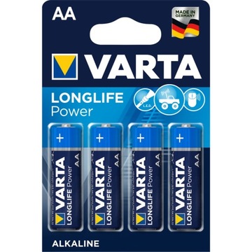 4X LR6/AA VARTA LONGLIFE POWER ГЕРМАНИЯ