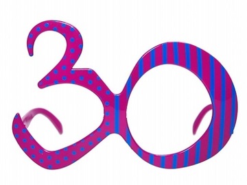 Śmieszne okulary do zdjęć na 30 40 50 60 urodziny