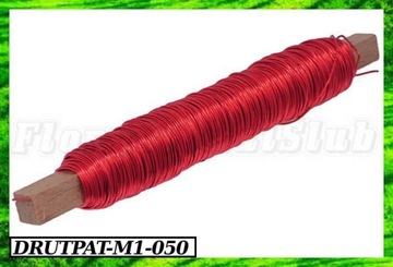 Проволока металлизированная лакированная 0,5мм/100г М1, 3 цвета