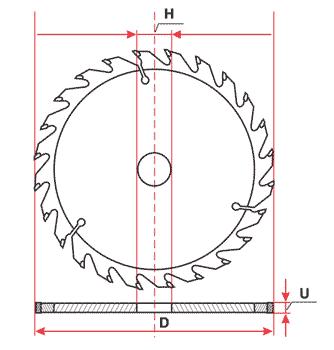 WIDIA FT 400/32-30 T60 ПИЛА ПО ДЕРЕВУ