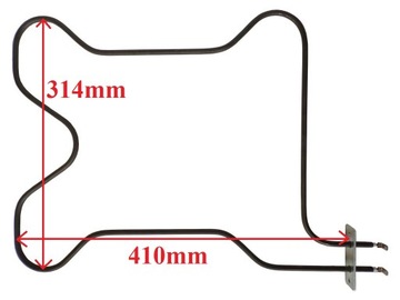 НИЖНИЙ НАГРЕВ ДУХОВКИ MASTERCOOK DYNAMIC 1300W