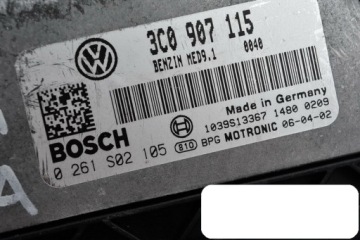 фото thumb №3, Бортовий комп'ютер passat b6 2.0 3c0907115 0261s02105